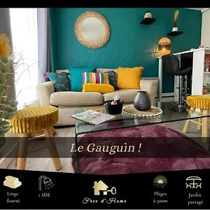 Le Gauguin, T2 Cosy, 2-4 Pers, A 300m Des Plages Appartement Clohars-Carnoët